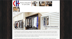 Desktop Screenshot of chmoveis.com.br